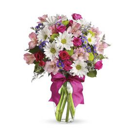 Belek Florist Bunte Blumen im Vase